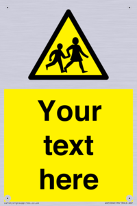 Custom Warning children Sign